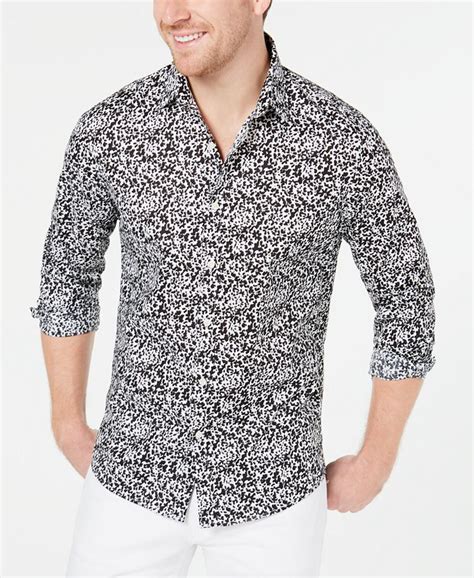 michael kors slim fit shirt|slim fit stretch t shirts.